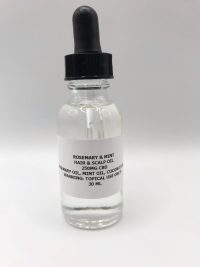 Hair & Scalp Oil MCT/Rosemary/Mint (250mg CBD) 30ml